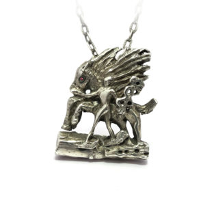 HERMES & PEGASUS PENDANT