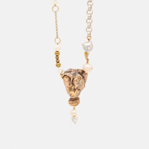 BEARD-LEAF MASK NECKLACE